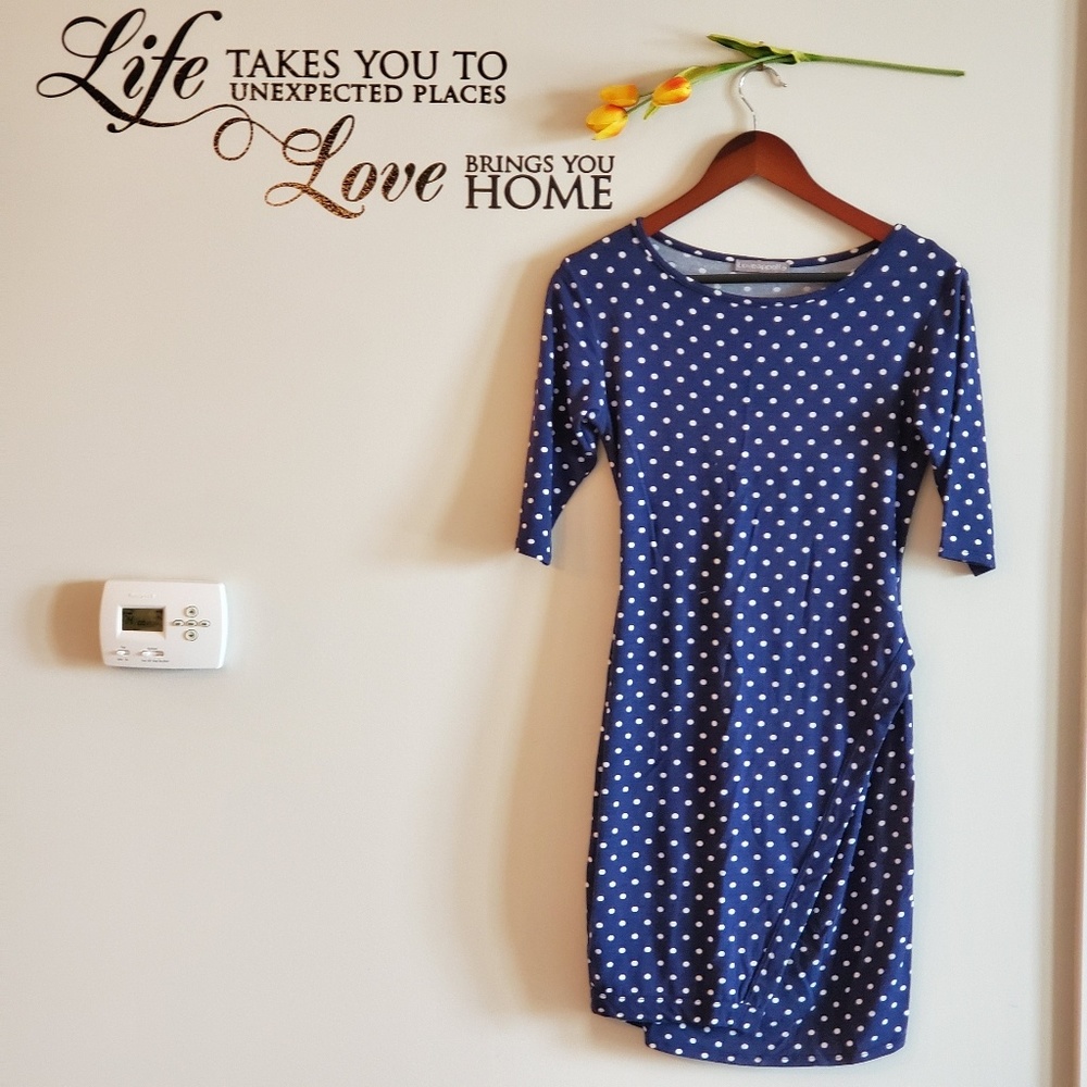 LOVEAPPELLA Wrap Fitted Dress